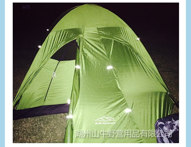 Cheap Goat Tents MountainCattle Haoyue 2 Camping Tent 2 3 People Outdoor Shading Tent Aluminum Pole Mountaineering Tent Tents 